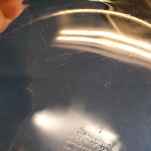 Pyrex #210 Glass Pie Pan 25cm 10 inch pan Cottagecore Grandmacore Countrycore - Picture 7 of 7